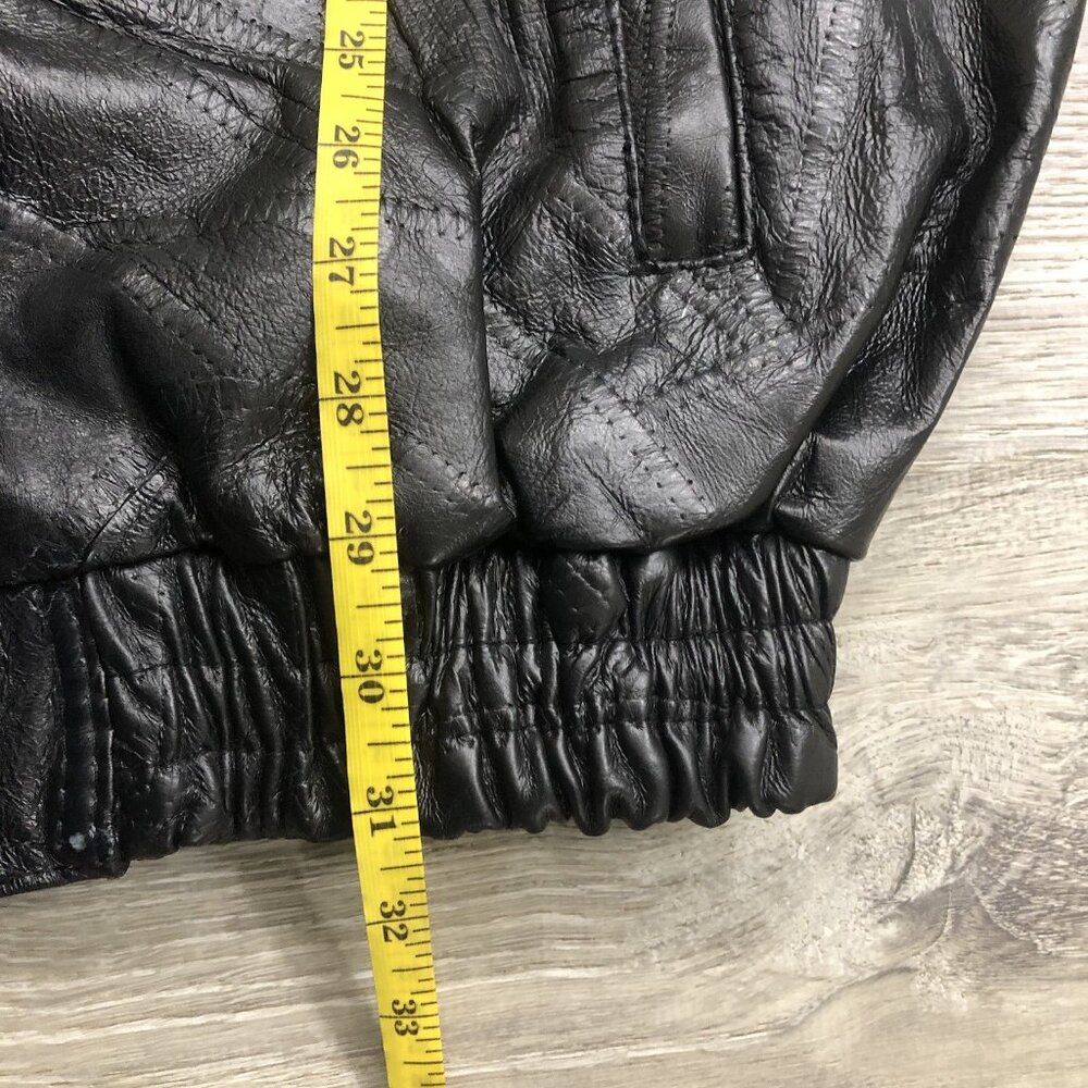 Black Bomber Jacket - image 6